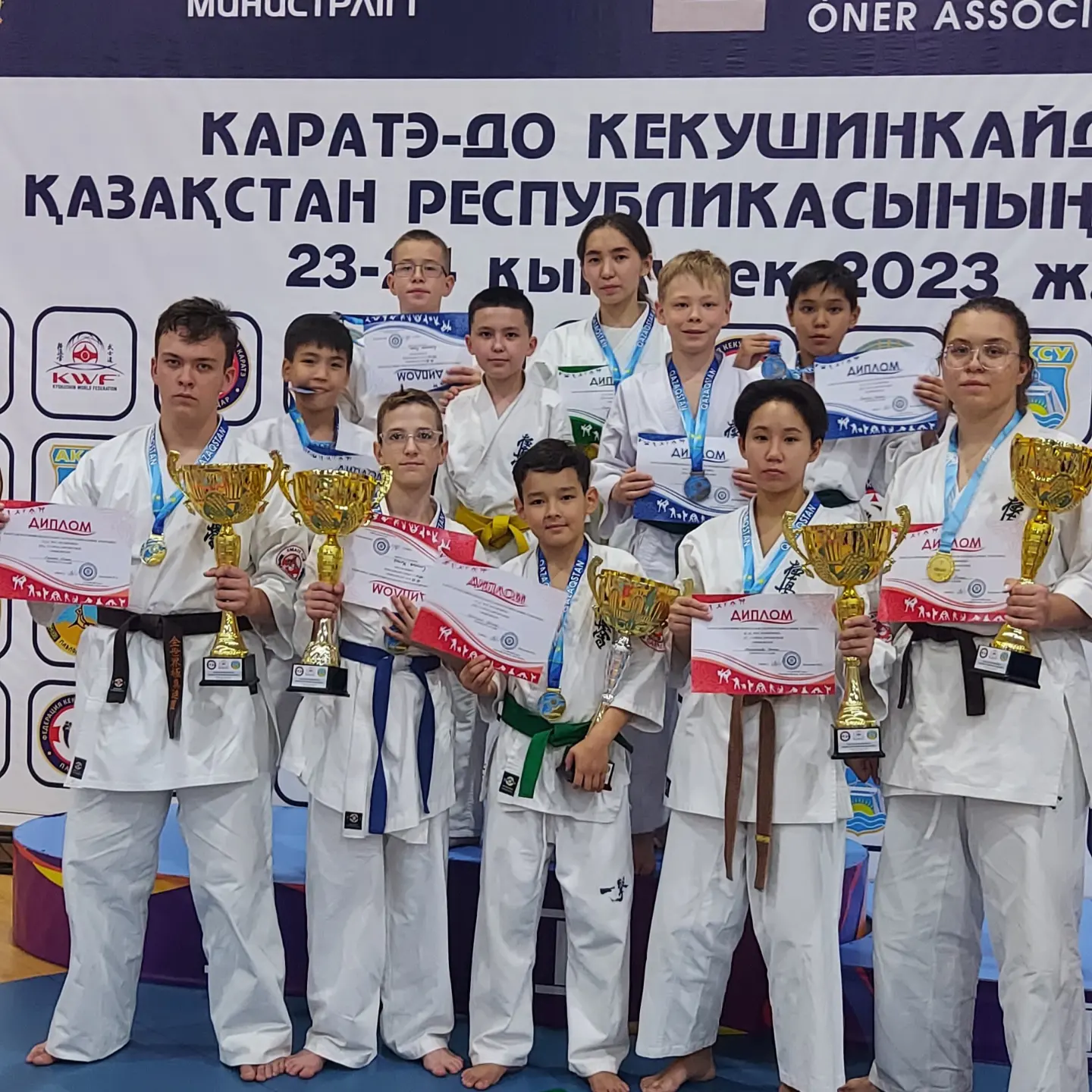 Тренировки каратэ в Астане